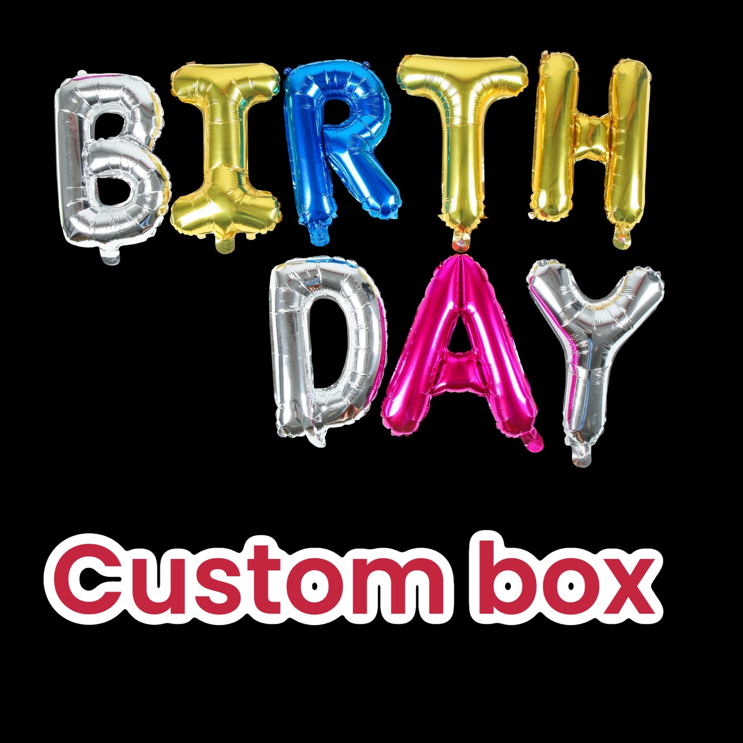 Birthday custom box