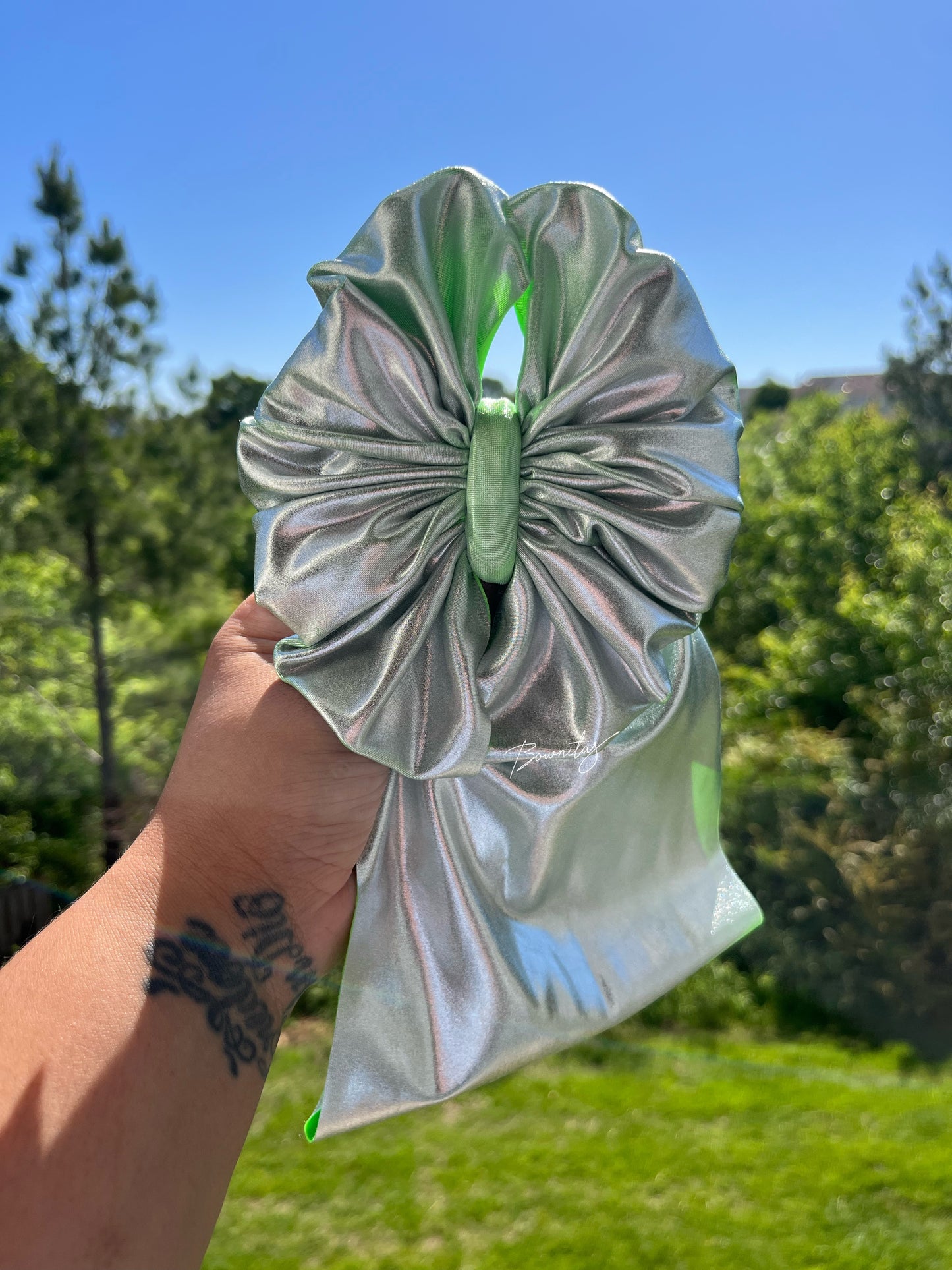 Electric Lime/Silver